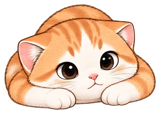 Miso crouched inside the progress ring